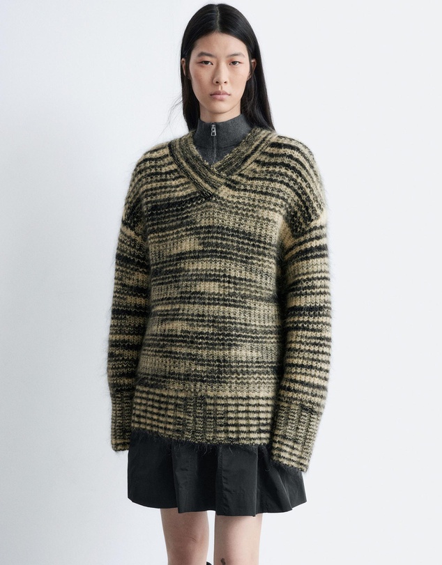 & Other Stories - Mohair-Blend V-Neck Jumper