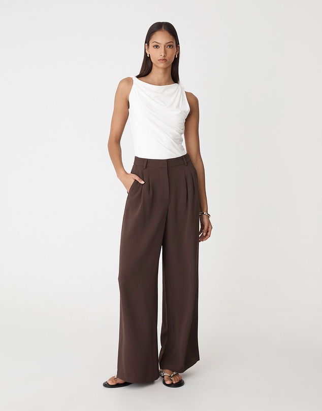 Forcast - Rumy Wide Leg Tailored Pants