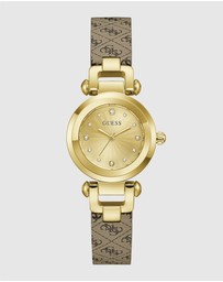 GUESS - GUESS Ladies Gold-Tone Analogue Watch