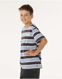 Rip Curl - Eternal Shred Stripe Tee - Kids