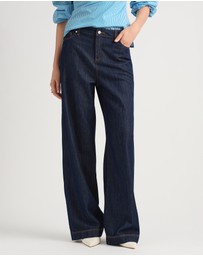 David Lawrence - Malta Relaxed Wide Leg Jeans