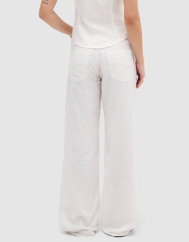 BDG By Urban Outfitters - BDG Kayla Lowrider Linen Trousers