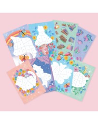 Tiger Tribe - Sticker By Numbers - Magical Garden