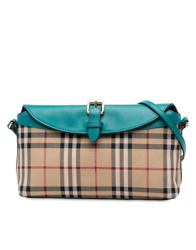 Pre-Loved by Azura Reborn - Pre-Loved Haymarket Check Coated Canvas Leah Crossbody