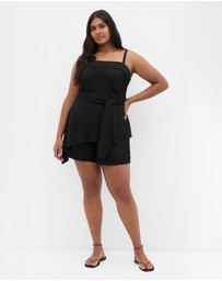 City Chic - Laura Playsuit