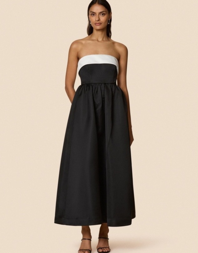 Revibe - Repaired CHANCERY Amelia Midi Dress - AU 6