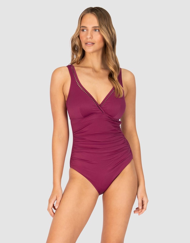 Baku Swimwear - Rococco E/F Cup Ladder Lace One Piece Swimsuit