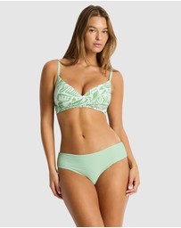 Sea Level Australia - Reef Reversible Mid Bikini Pant