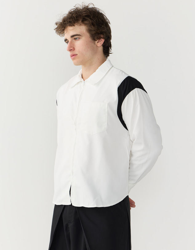 Justin Cassin - Upload Oversized Zip Shirt