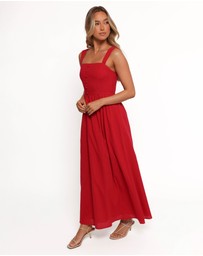 Petal & Pup - Caty Maxi Dress - Red