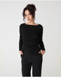 Forcast - Calia Asymmetric Knit Top