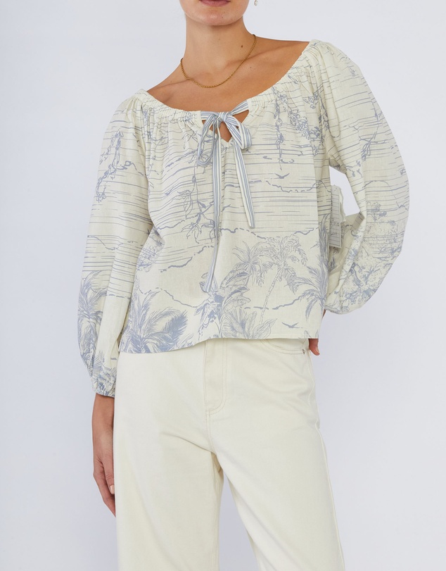 Amelius - Fresco Linen Billow Blouse
