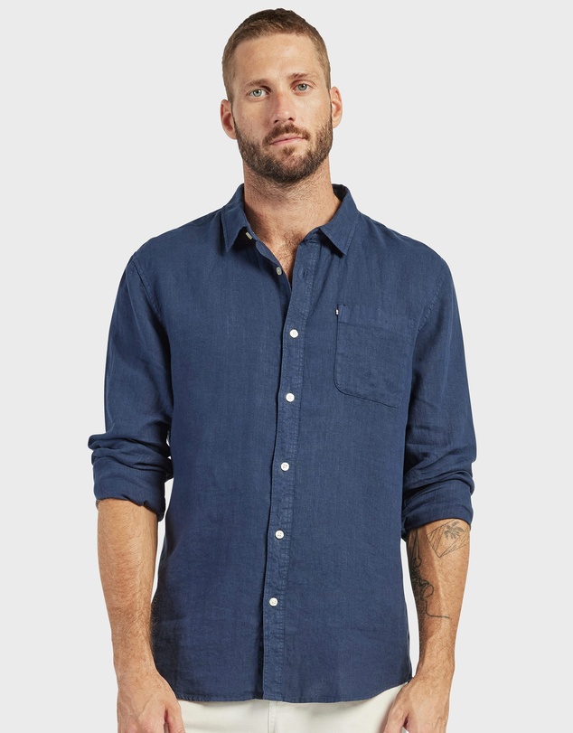 Academy Brand - Hampton L/S Linen Shirt