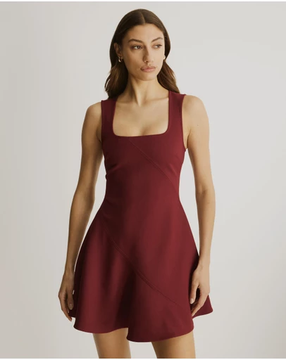 Atmos&Here - Lara Square Neck Mini Dress