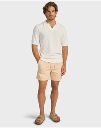 Academy Brand - Jonny Textured Knit Polo