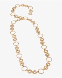 Lovisa - Gold Mixed Sized Circle Belt