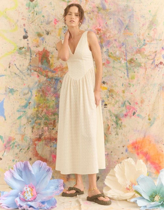 KINGA CSILLA - Kaya Anglaise Tuscany Dress