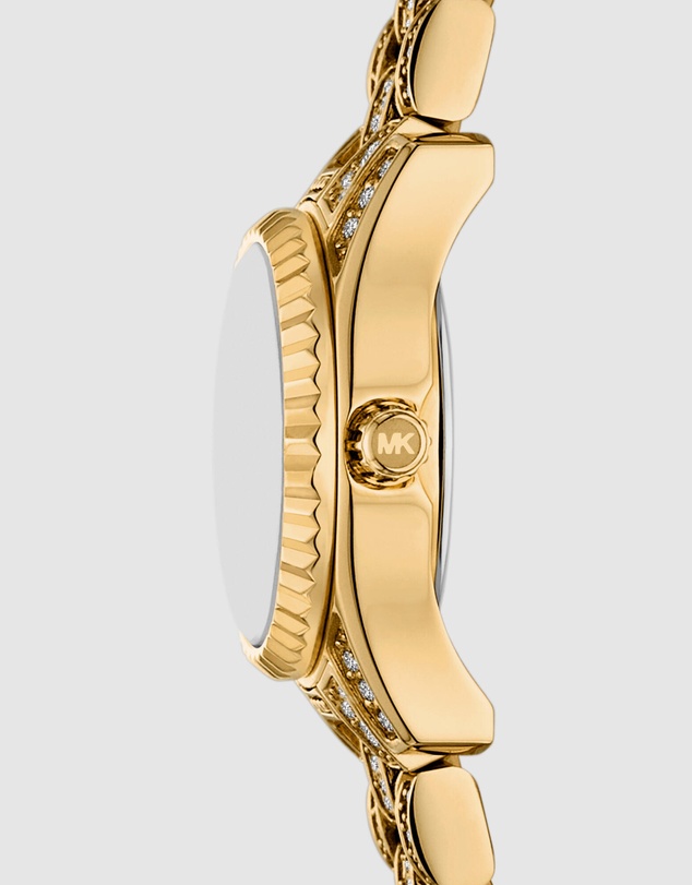 Michael Kors - Lexington Gold Tone Analogue Watch