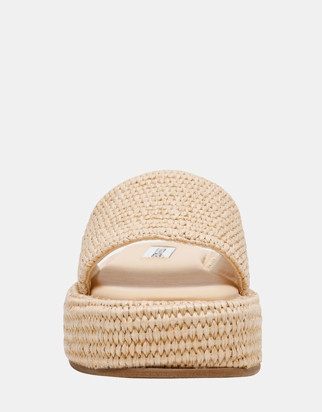 Steve Madden - Beachy Natural Sandals