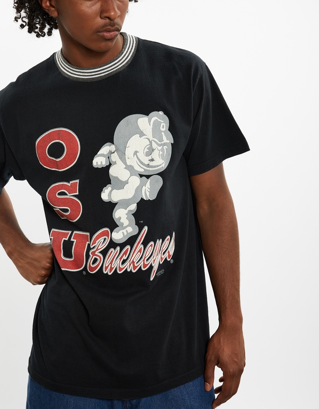 Vintage by The Real Deal - Pre Loved - 90s NCAA Ohio State Buckeyes Tee