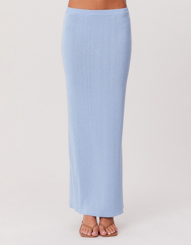 SNDYS - Rumer Shimmer Knit Maxi Skirt