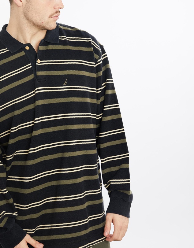 Vintage by The Real Deal - Pre Loved - Vintage Nautica Long Sleeve Polo Shirt
