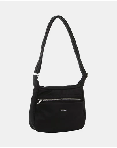 Pierre Cardin - Pierre Cardin Nylon Anti-Theft Cross Body Bag