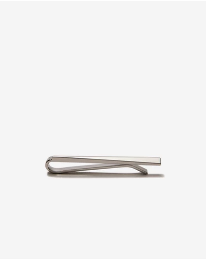 Calibre - Wave Tie Bar Silver