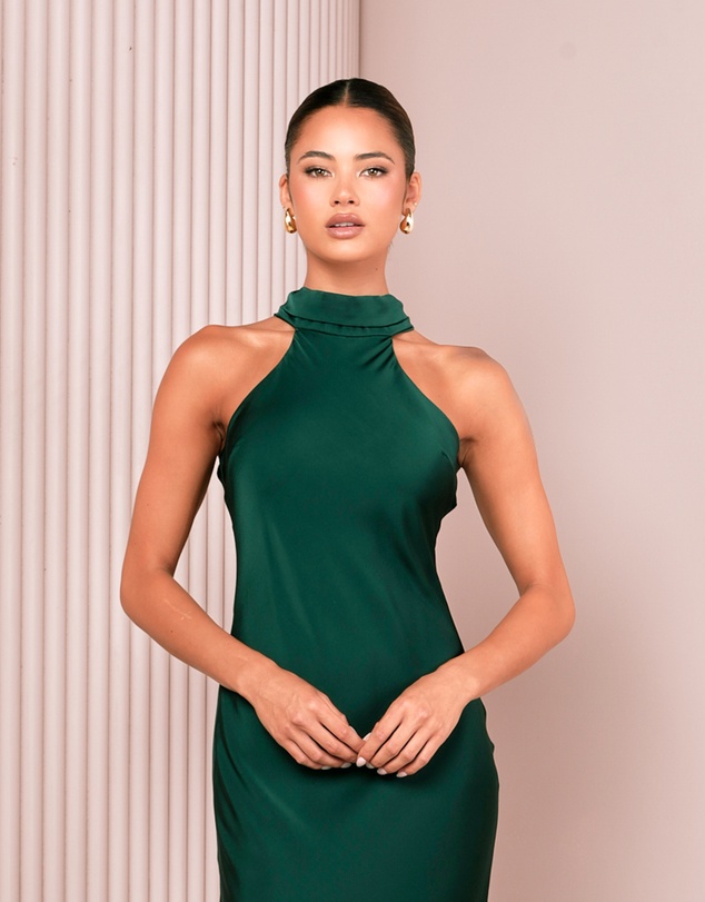 Azzurielle - Jayden High Neck Gown
