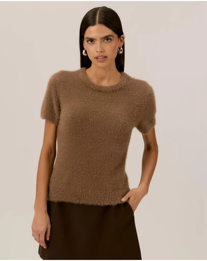 Tussah - Wren Crew Neck Knit Top