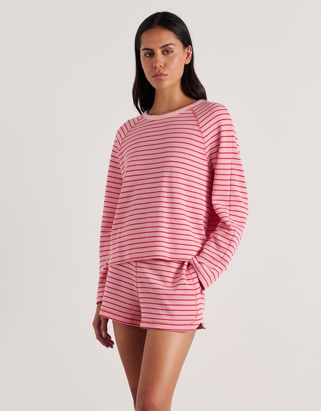 Jag - Milly Waffle Long Sleeve Tee