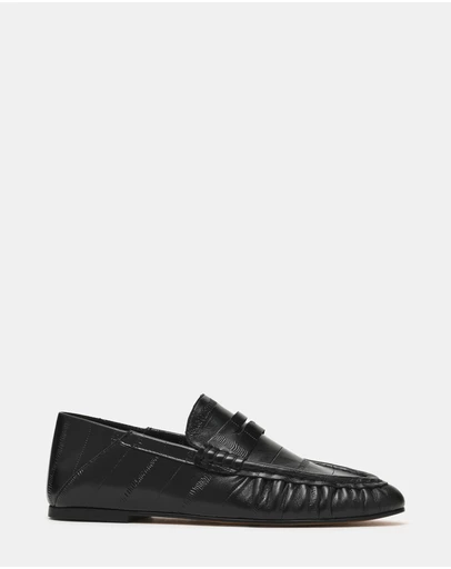 Steve Madden - Roger Black Leather Loafers