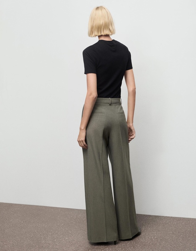 M.N.G - Pleated Straight-Leg Suit Trousers
