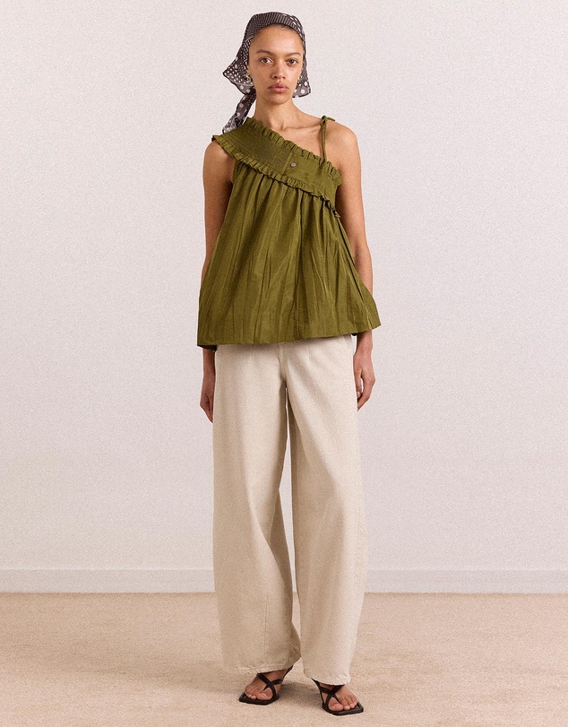 Damson Madder - Barrel Erika Jeans