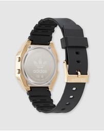 adidas Originals - Digital Two Gold-Tone and Black Watch