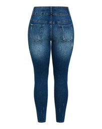 City Chic - Patched Apple Skinny Jean