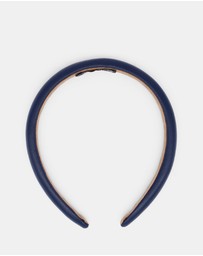 Morgan & Taylor - Mini Nicolette Faux-Leather Headband
