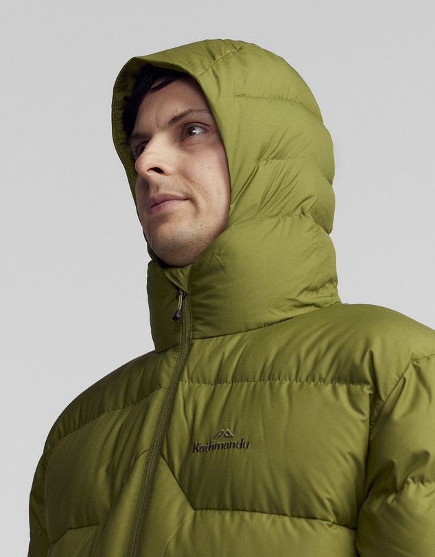 Kathmandu - Epiq Hooded Down Puffer 600 Fill Warm Winter Jacket