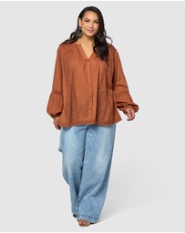 The Poetic Gypsy - Retrograde Peasant Blouse