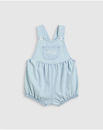 Seed Heritage - Denim Logo Romper