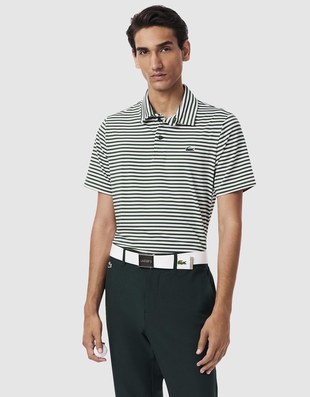 Lacoste - Golf Striped Jersey Polo
