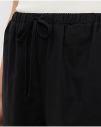 Calli - Relaxed Stripe Detail Shorts