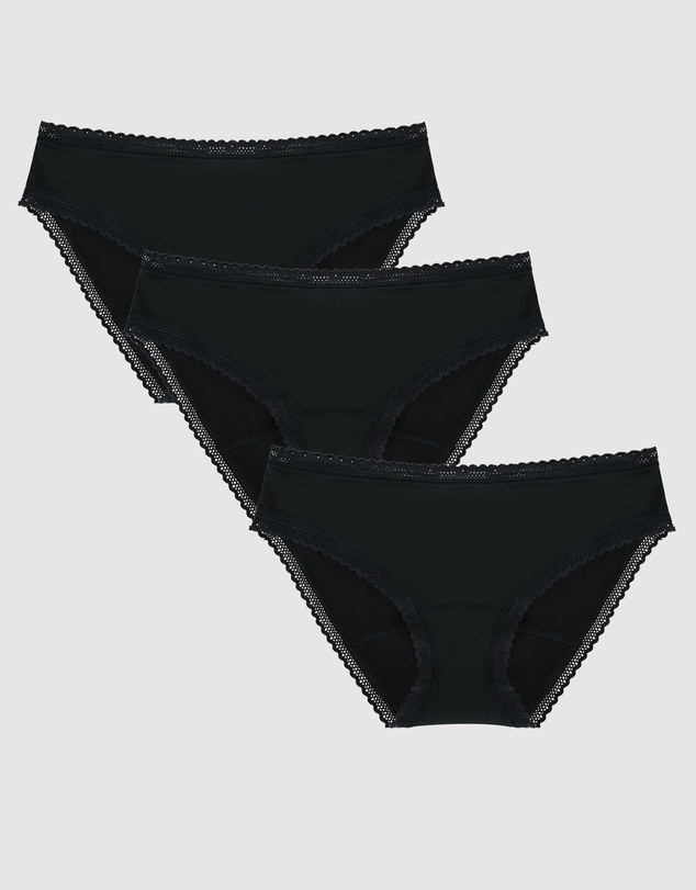 Love Luna - 3 Pack Light Bladder Leakage Maternity Brief