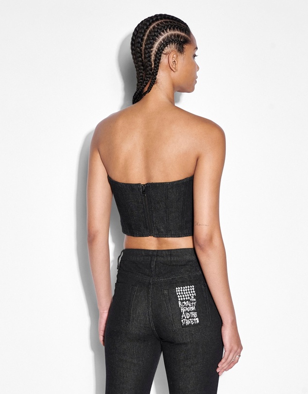 Ksubi - Bustier Ebony Laced
