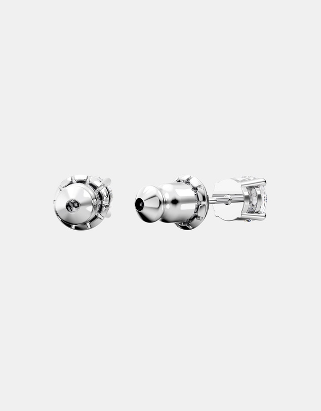 Swarovski - Matrix Tennis set, Round cut, White, Rhodium plated