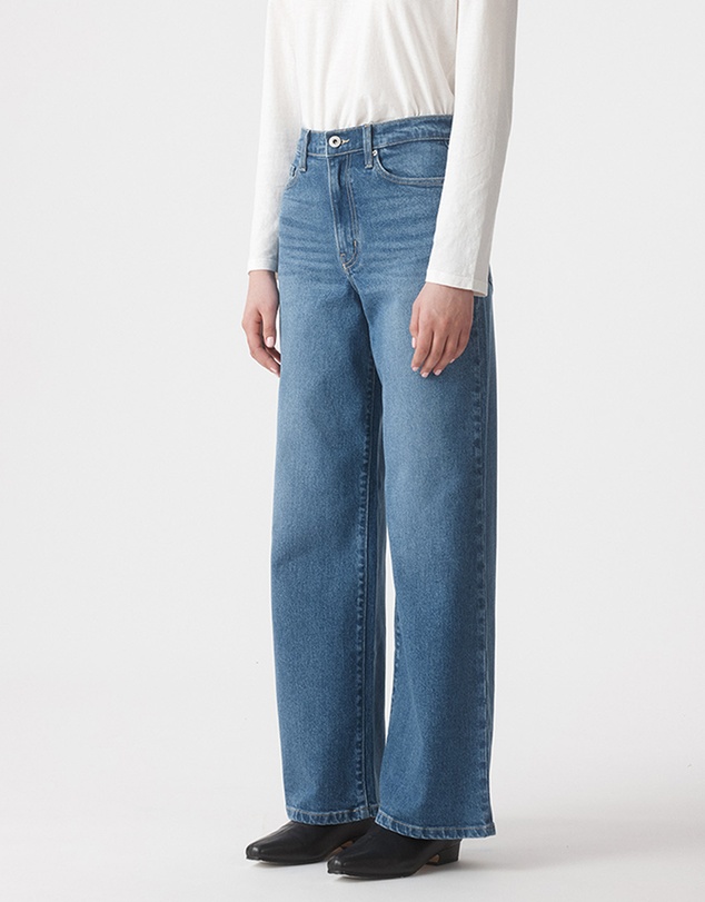 Outland Denim - Ellie High Wide Jeans