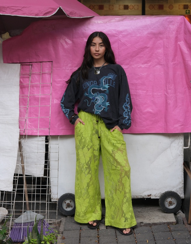 KINGA CSILLA - Rex Dragon Roses LS Tee