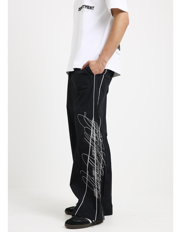 Black Noise White Rain - Charm Track Pants