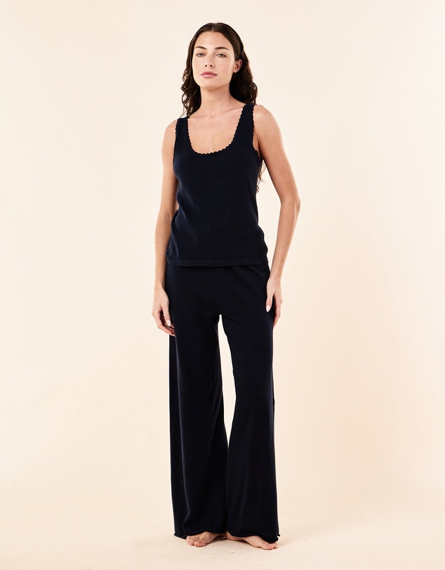 Papinelle - Cotton Cashmere Fine Knit Tank