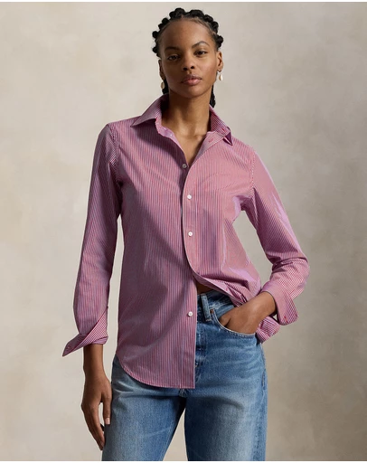 Polo Ralph Lauren - End-On-End Stretch Slim Fit Cotton Shirt - The ICONIC Exclusive